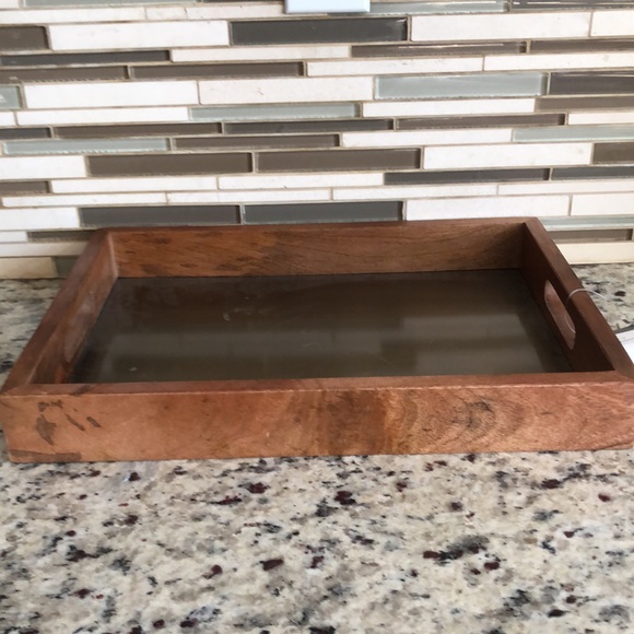 Threshold Handcrafted All Purpose Serving Tray - Picture 11 of 14